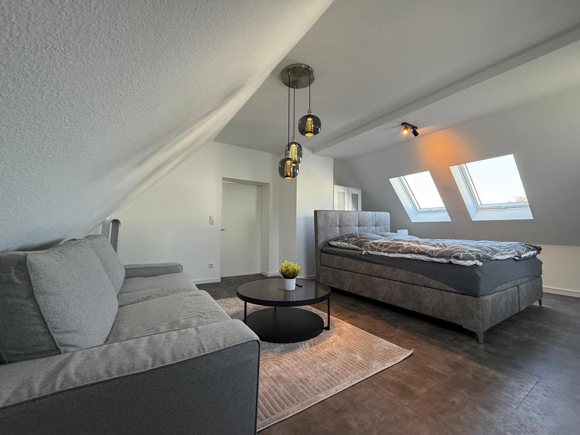 Fachwerkhaus Mit 2 Getrennten Schlafzimmern, Wohnzimmer Und Kueche Bückeburg Esterno foto