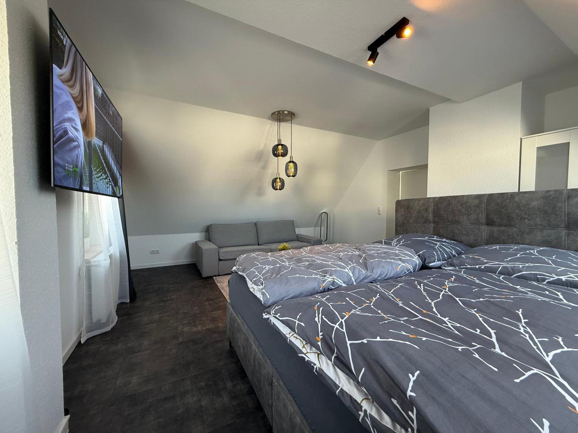 Fachwerkhaus Mit 2 Getrennten Schlafzimmern, Wohnzimmer Und Kueche Bückeburg Esterno foto