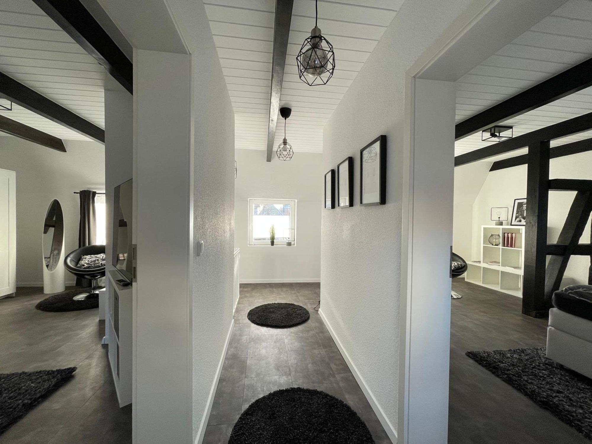 Fachwerkhaus Mit 2 Getrennten Schlafzimmern, Wohnzimmer Und Kueche Bückeburg Esterno foto